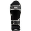 TKB TopKing TKSGSS-02 Shin Guards Muay Thai Boxing "Snake" Silver (Black)