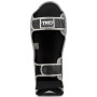 TKB Top King TKSGSS-02 Shin Guards Muay Thai Boxing "Snake" Silver (Black)