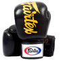 Fairtex BGV19 Boxing Gloves "Deluxe Tight-Fit" Black