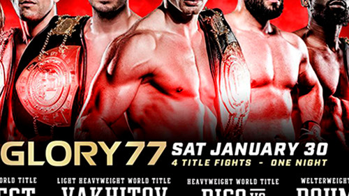 ALEX PEREIRA BECOMES THE FIRST TWO-WEIGHT UNDISPUTED GLORY CHAMPION