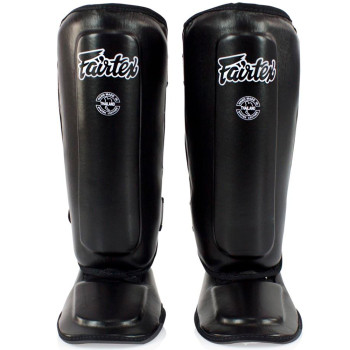 Yoth Kids Fairtex SPK9 Shin Guards Muay Thai Boxing Black