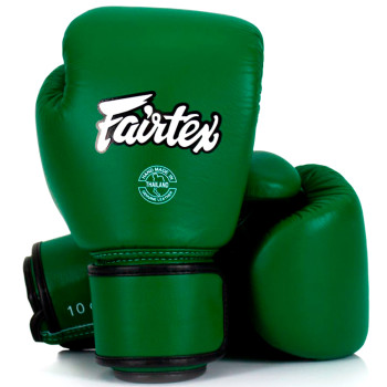 Fairtex BGV16 Boxing Gloves Woman "Real Leather" Forrest Green