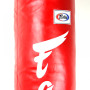 Fairtex HB6 6FT Heavy Bag Muay Thai Boxing Banana Bag Red Unfilled