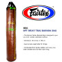 Fairtex HB6 6FT Heavy Bag Muay Thai Boxing Banana Bag "Throwback Project" Brown Unfilled 
