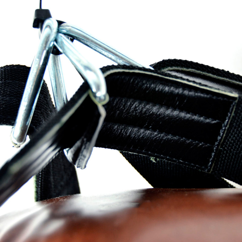 Fairtex HB6 6FT Heavy Bag Muay Thai Boxing Banana Bag "Throwback Project" Brown Unfilled 