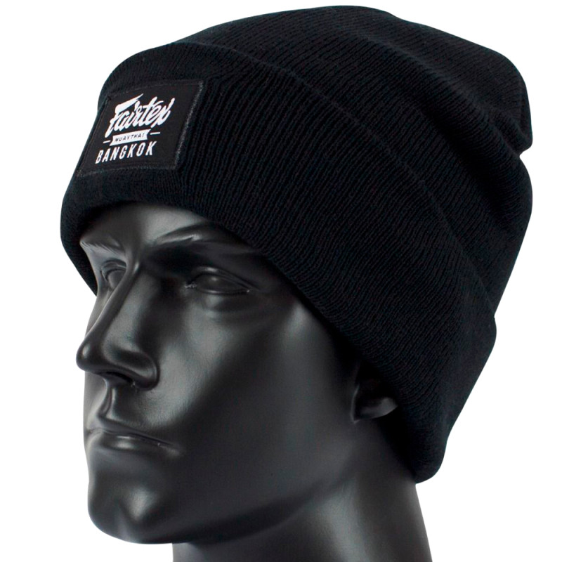 Fairtex BN5 Beanie Hat Muay Thai Boxing Bangkok Black