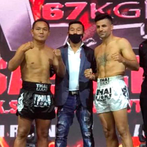  THAI FIGHT: BEGINS RESULTS. SAENCHAI vs GANJI