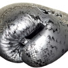 TKB TopKing Boxing Gloves "Snake" Silver (Black)