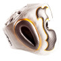 TKB Top King "Empower" Boxing Headgear Head Guard White-Silver 