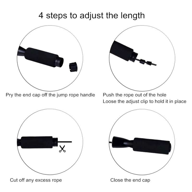 Fairtex ROPE3 Jump Rope Skipping Muay Thai Boxing Ball Bearing