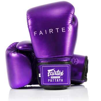 Fairtex BGV22 Boxing Gloves "Metallic" Purple