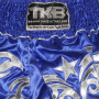 TKB Top King TKTBS-077 Muay Thai Boxing Shorts "Gladiator" Blue Free Shipping