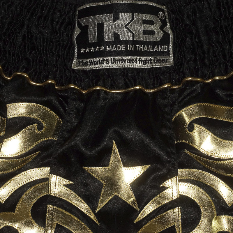 TKB TopKing TKTBS-077 Muay Thai Boxing Shorts "Gladiator" Black Free Shipping