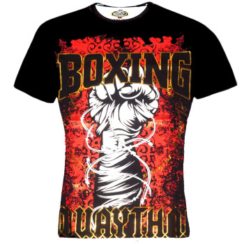 Born To Be T-Shirt Muay Thai Boxing Cotton MT-8002 Free Shipping