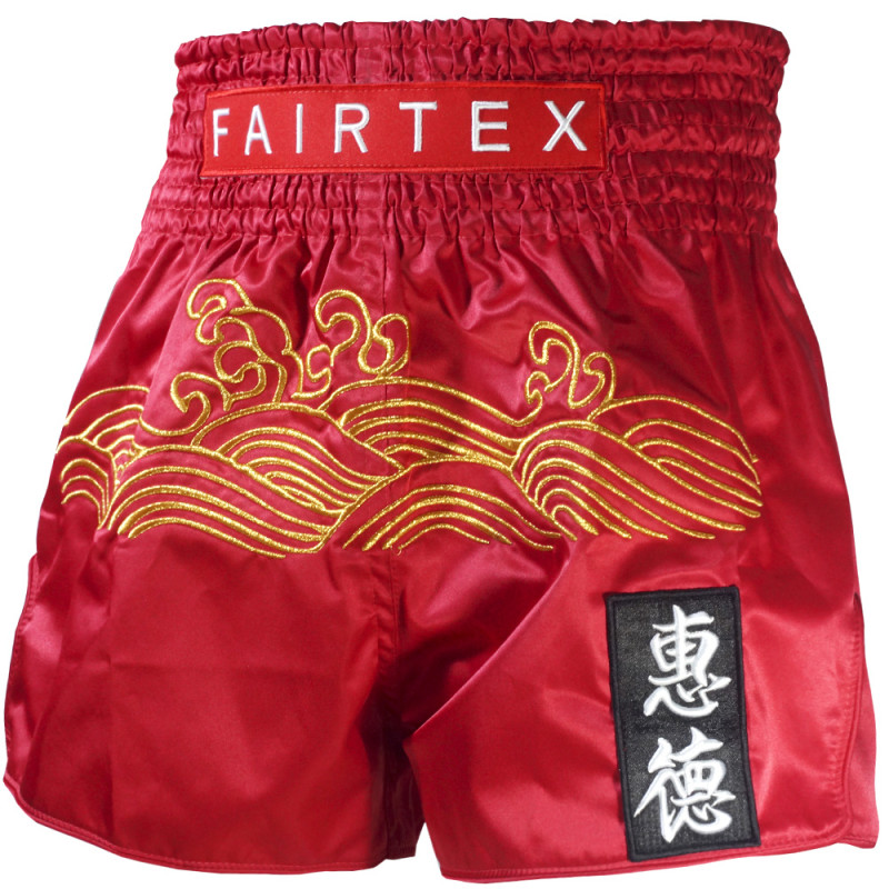 Fairtex BS1910 Muay Thai Boxing Shorts "Golden River" Free Shipping