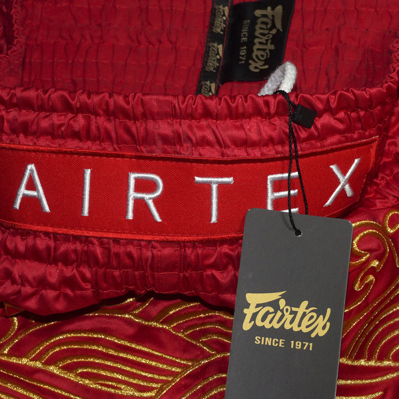 Fairtex BS1910 Muay Thai Boxing Shorts "Golden River" Free Shipping