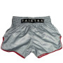 Fairtex BS1908 Muay Thai Boxing Shorts "Satorus" Gray Free Shipping