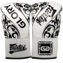 Fairtex BGVGL2 Boxing Gloves "Glory" Lace Up Competition White