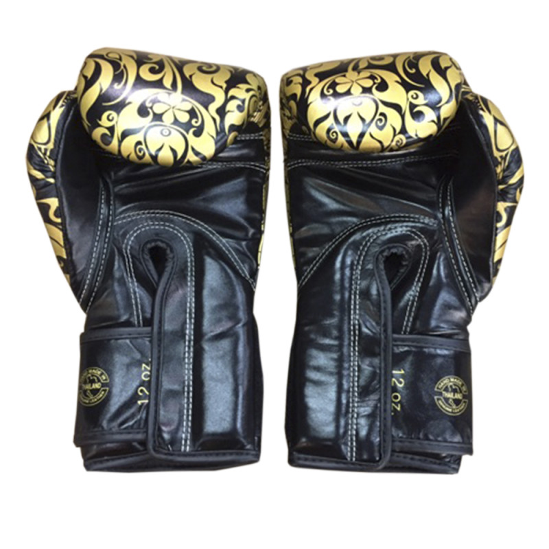 Fairtex BGVG2 "Glory" Boxing Gloves Velcro Black