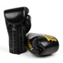 Fairtex BGVGL1 Boxing Gloves "Glory" Lace Up Competition Black