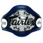 Fairtex BPV2 Belly Pad Muay Thai Boxing A.K.A. "The Champion Belt" Blue