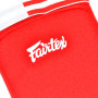 Fairtex SPE1 Shin Guards Muay Thai Boxing "Elastic" Competition Shin Pads Free Shipping Red