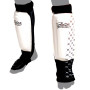 Fairtex SP6 MMA Shin Guards Neoprene White