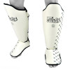 Fairtex SP5 Muay Thai Boxing Shin Guards "Competition" White