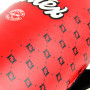 Fairtex SP5 Muay Thai Shin Boxing Guards "Competition" Red