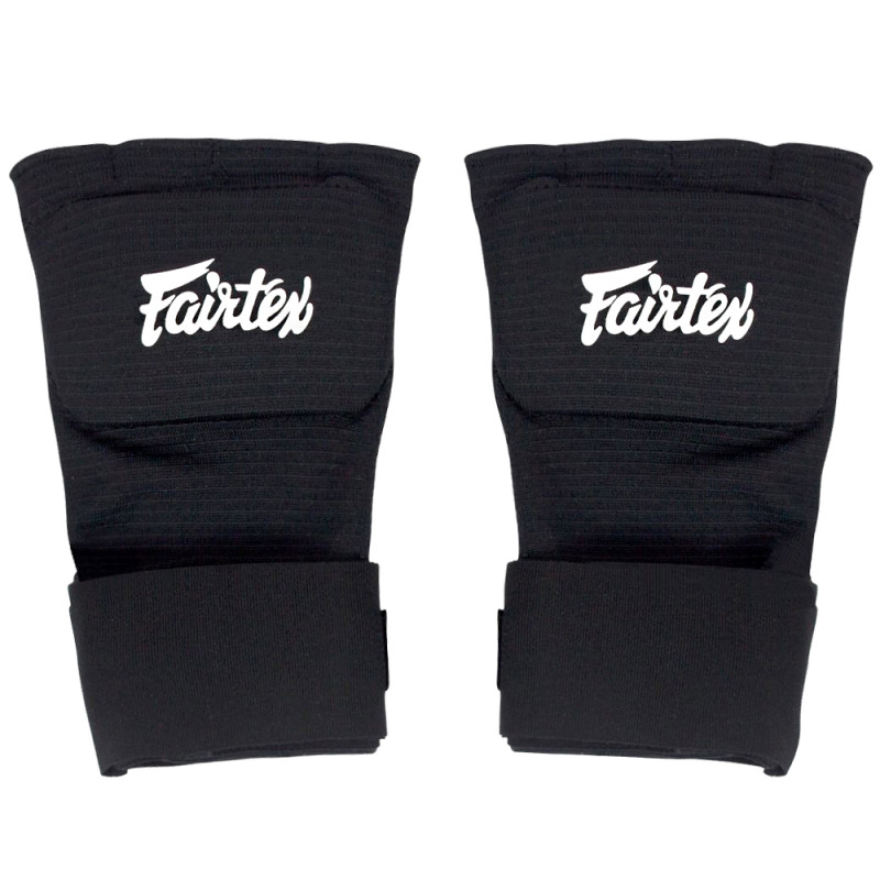 Fairtex HW3 Quick Hand Wraps Muay Thai Boxing Free Shipping Black