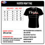 Fairtex TST178 T-Shirt Muay Thai Boxing Cotton Training Casual Black-Silver Free Shipping