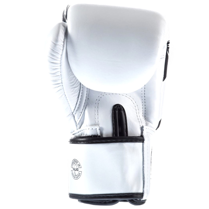 Fairtex BGV1 Boxing Gloves "Nation Print" Universal White