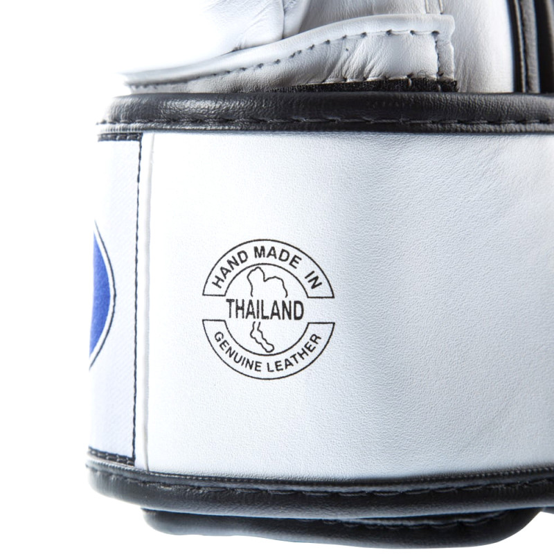 Fairtex BGV1 Boxing Gloves "Nation Print" Universal White