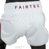 Fairtex BS1908 Muay Thai Boxing Shorts "White " Gray Free Shipping