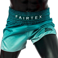 Fairtex BS1906 Muay Thai Boxing Shorts "Fade" Green Free Shipping