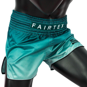 Fairtex BS1906 Muay Thai Boxing Shorts "Fade" Green Free Shipping