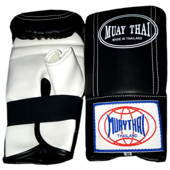 "Muay Thai" Bag Gloves Black