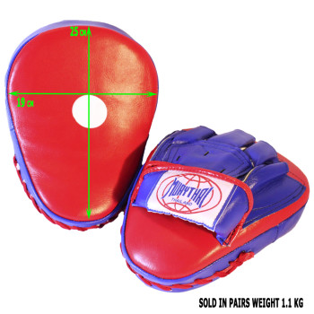 "Muay ThaI" Focus Mitts Mini Muay Thai Boxing Red