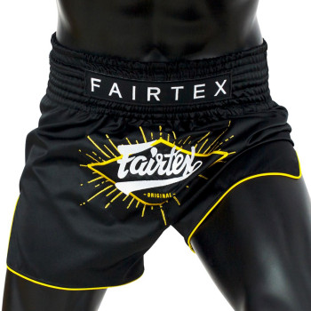 Fairtex BS1903 Muay Thai Boxing Shorts "Focus" Free Shipping