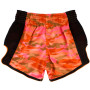 Fairtex BS1711 Muay Thai Boxing Shorts Orange Camo Free Shipping