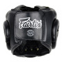 Fairtex HG14 Boxing Headgear Head Guard Full Face Black