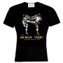 "Human Fight" T-Shirt Muay Thai Boxing Eco Cotton HN-139 Free Shipping