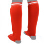 "Muay Thai" Shin Guards Elastic Cotton Competition Shin Pads Red Free Shipping