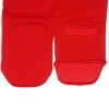 "Muay Thai" Shin Guards Elastic Cotton Competition Shin Pads Red Free Shipping