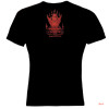 Muay Thai T-Shirt "Garuda" Rubber Print Tatoo Sak Yant Black Free Shipping