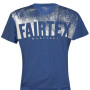 Fairtex TST166 T-Shirt Muay Thai Boxing Cotton Training Casual Blue Free Shipping