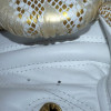 TKB TopKing Boxing Gloves "Snake" Gold (White)