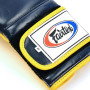 Fairtex BGV9 Boxing Gloves Mexican Style "Heavy Hitter's" Blue-Yellow