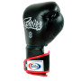 Fairtex BGV6 Boxing Gloves "Stylish Angular Sparring" Full Wrist Closure Black-Red-White