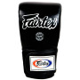 Fairtex TGO3 Bag Gloves "Super Sparring" Muay Thai Boxing Semi Thumb Black